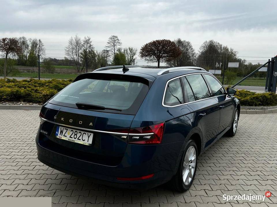 Skoda Superb 15 TSI Ambition 150 2021r Salon Superb Karolków Szwarocki