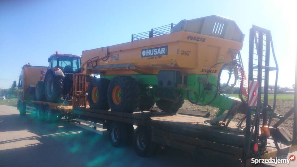 transport maszyn rolniczych budowlanych jcb Probostwo Górne