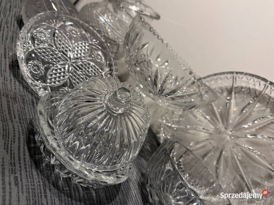 Zestaw kryształów Cybinka sprzedam