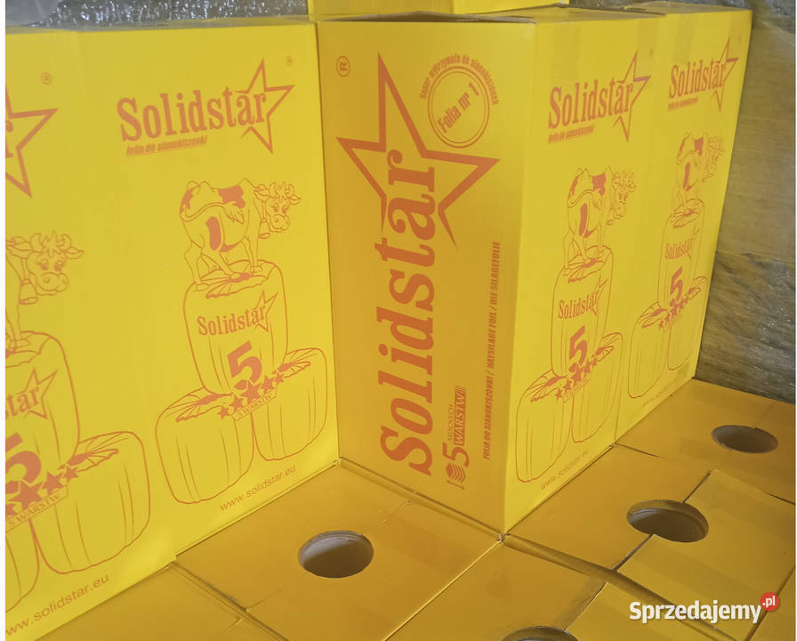 Folia SOLIDSTAR do sianokiszonki 1500m750mm wielkopolskie