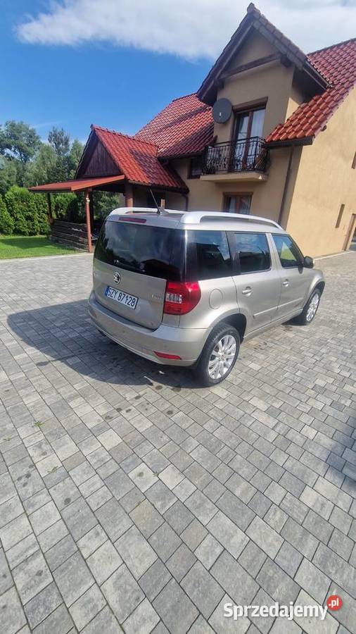 Skoda Yeti 44 bogate wyposażenie centralny zamek Cięcina sprzedam