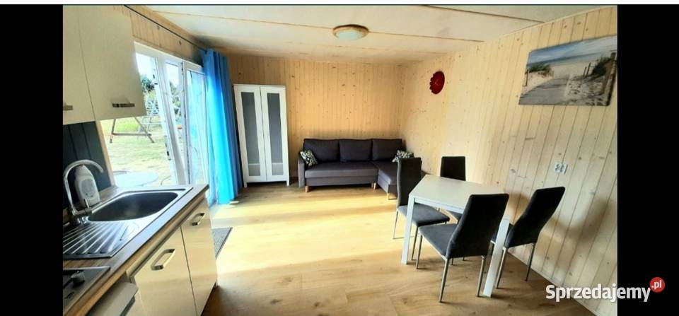 Jastrzębia Góra działka z domkiem na sezon woda Wynajem