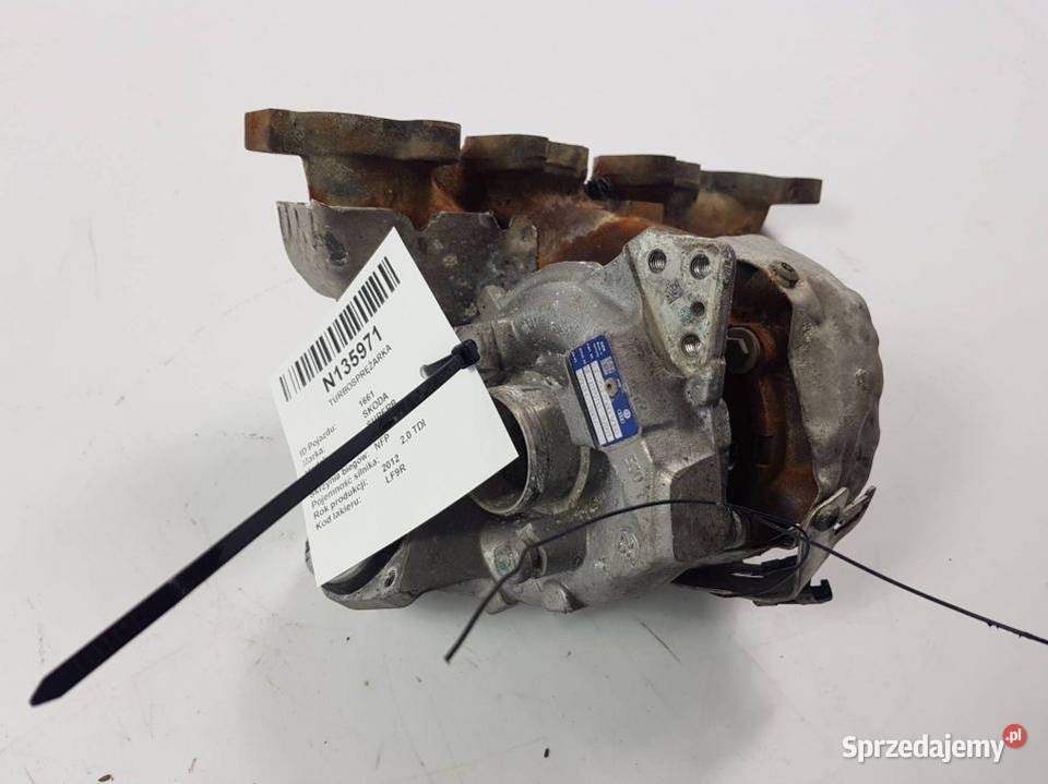 TURBOSPRĘŻARKA 03L253056G SKODA SUPERB II 20TDI