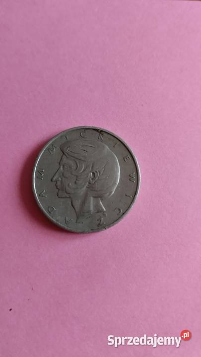 Moneta 10 PRL Adam Mickiewicz 1976