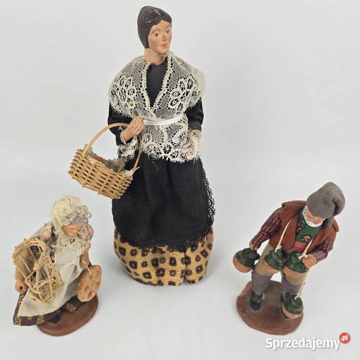 Sprzedawca naczyń garncarz gliniana figurka Bronisze sprzedam