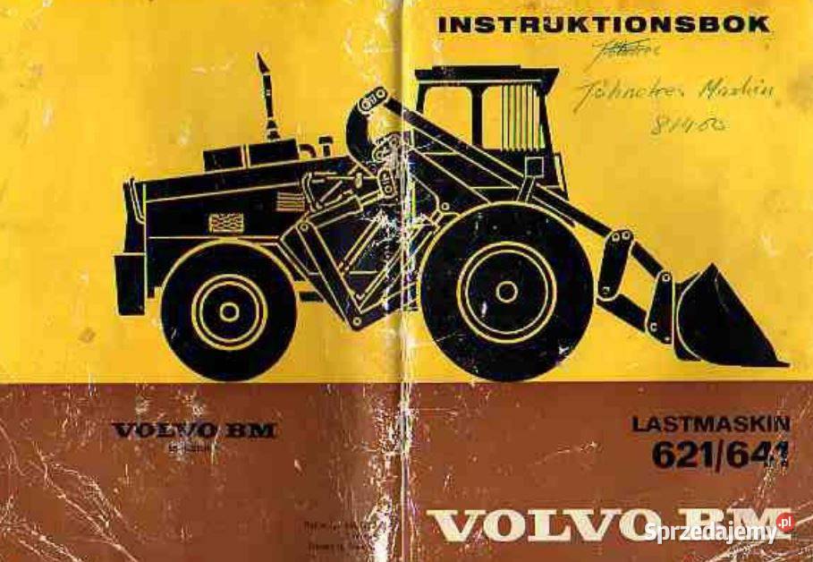 Volvo LM840 LM621 LM641 ładowarka instrukcja Kielce