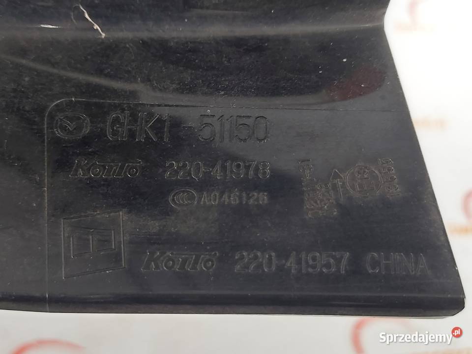 MAZDA 6 GJ LIFT I 14r lampa prawa tył GHK151150 osobowe świętokrzyskie