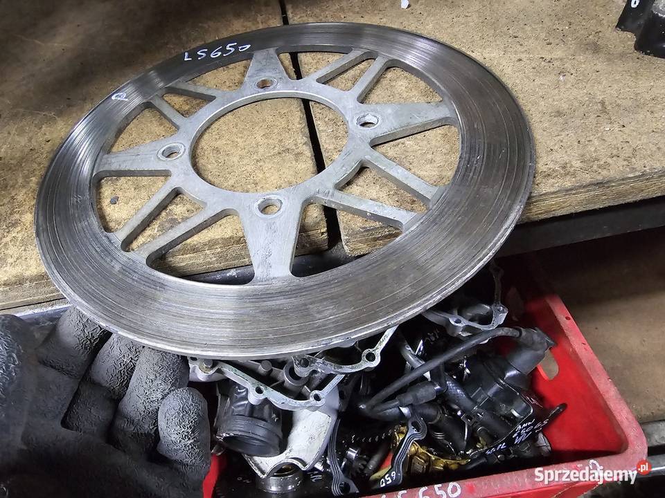 Suzuki LS 650 savage tarcza hamulcowa przednia dolnośląskie Jelenia Góra
