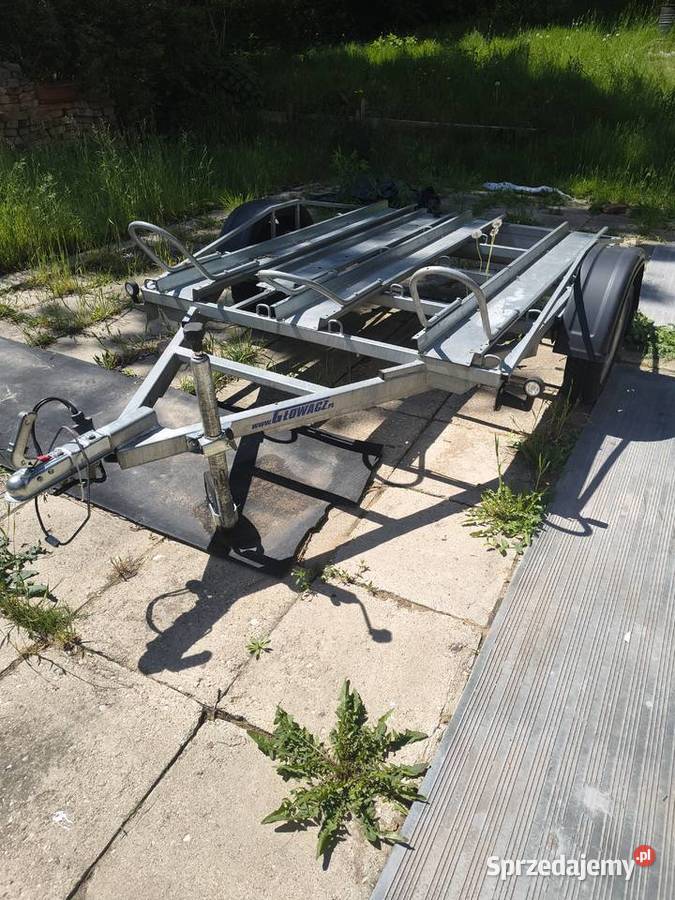 Przyczepka motocyklowa 750 na 3 motocykle Łomża