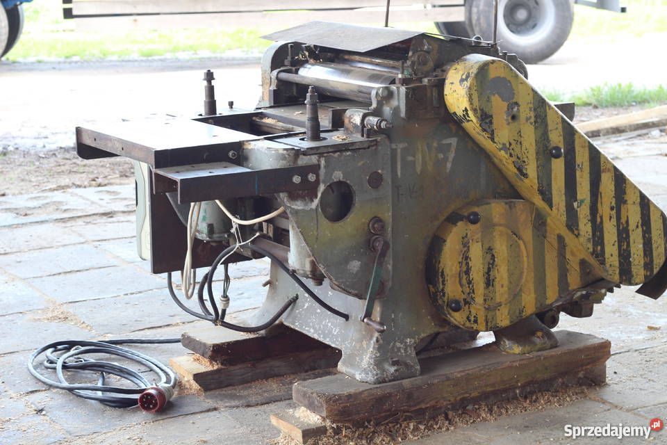 Heblarka 3stronna 2biegowa likwiduje tartak Iłża