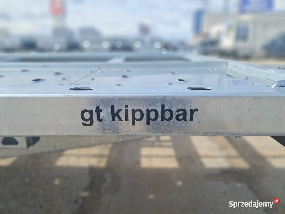 Przyczepa laweta uchylna Martz GT Kippbar 400 P Poznań