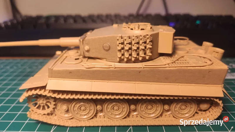 Model czołgu Tamiya 148 PzKpfwVI Tiger I późna
