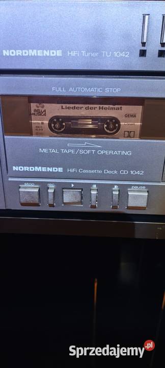 Zestaw Nordmende z szafką vintage mazowieckie Sochocin sprzedam