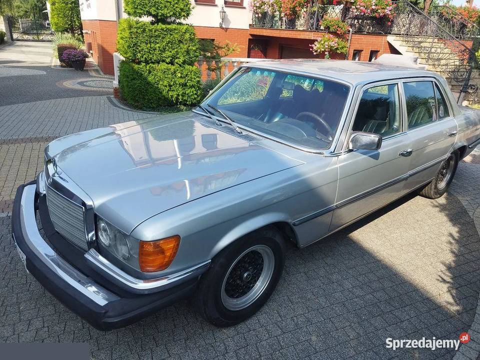 MercedesBenz Klasa S 69 benzyna 254 1977r 254KM łódzkie