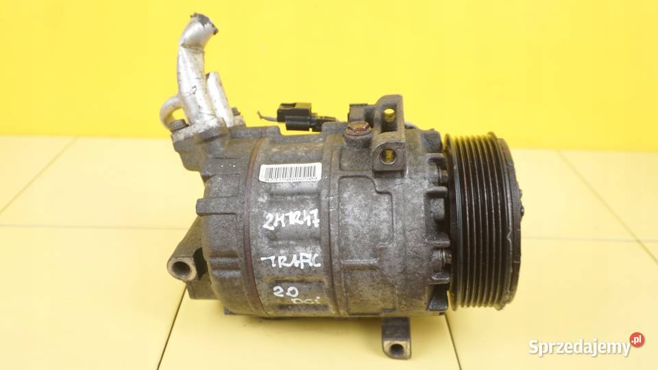 TRAFIC VIVARO 20 DCI EURO 5 14r 114 sprezarka Kompresory klimatyzacji sprzedam