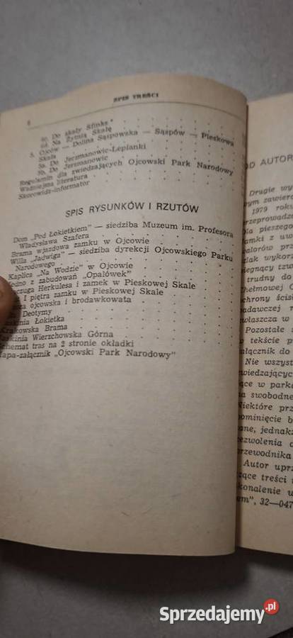 Ojcowski Park Narodowy Partyka przewodnik z mapą