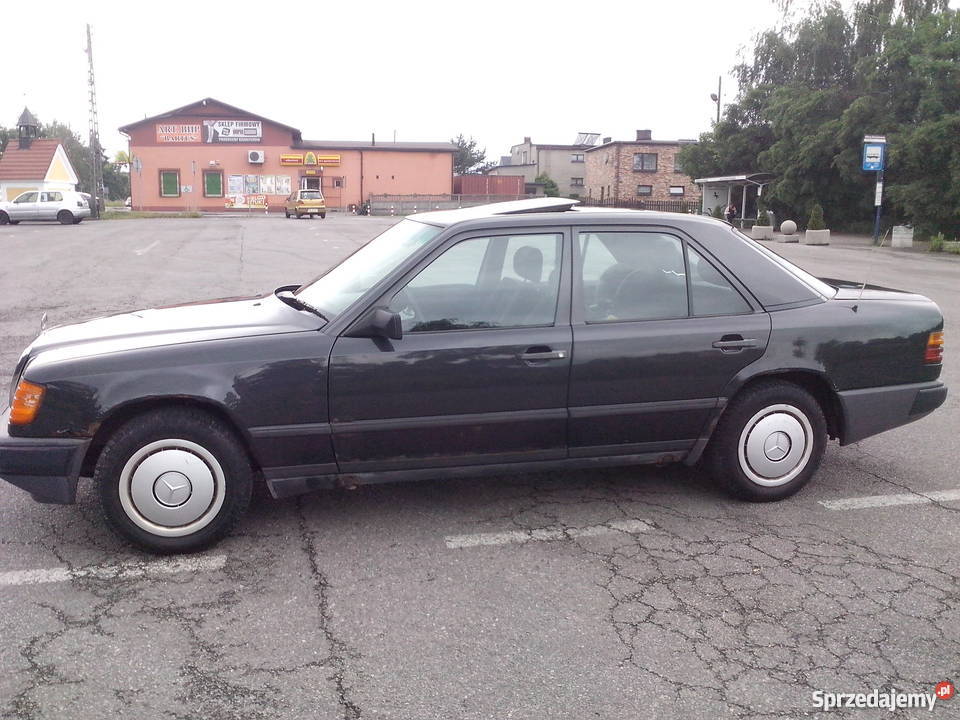 Mercedes 124 250D Wąska listwa autoalarm W124 Pilchowice