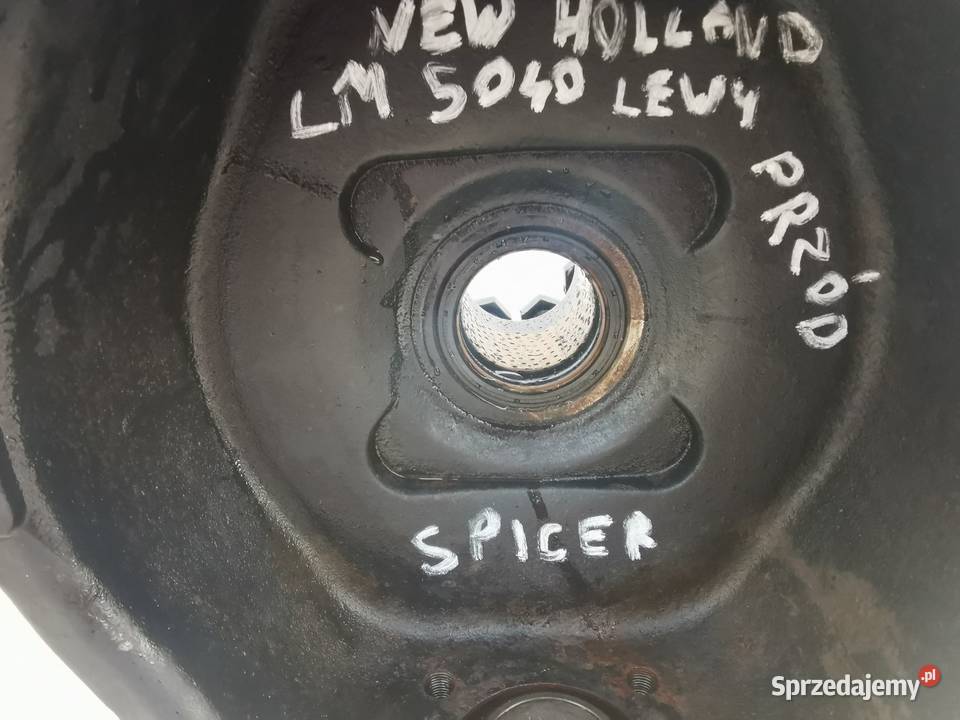 Zwrotnica lewy przód Holland LM Spicer Wilkowo