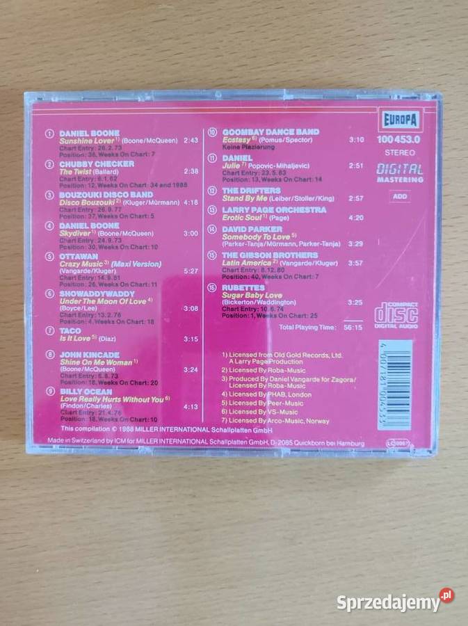 unikat Hit Sounds Vol 3 Hit Sounds 3 EUROPE CD