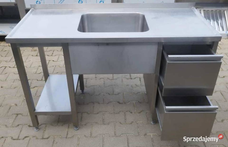 Zlew 1 Komorowy Z Blatem Szufladami 1406085 S Gastronomia Ostrów Wielkopolski