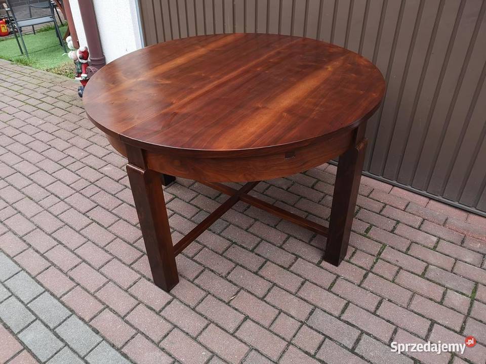 Stół ArtDeco Okrągły 120 Zgrabny Antyk Stary Swarzędz sprzedam