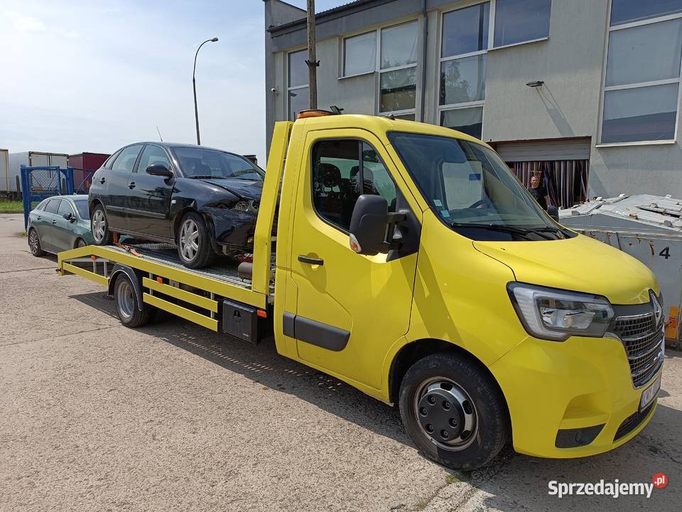 Pomoc drogowa Renault Master 2012 23 400tkm autolaweta małopolskie Rabka-Zdrój