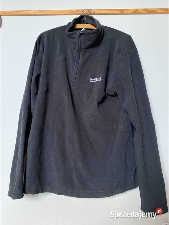 Bluza polar męski czarna REGATA XL OKAZJA Rozmiar XL Odzież codzienna Zamość