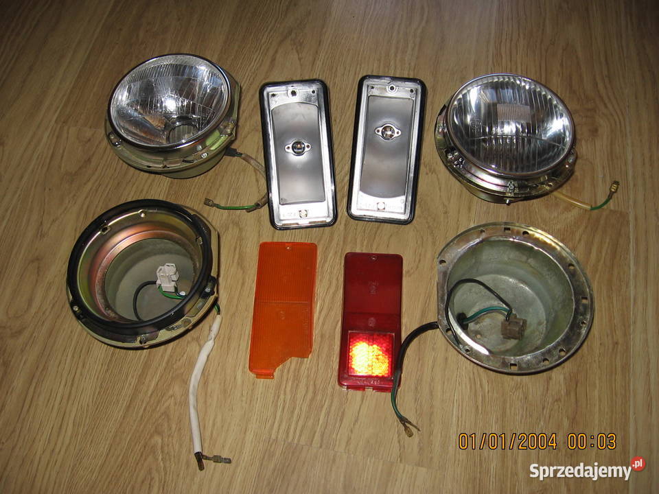 Fiat 125p FSO Lampy lampa Wesem garnek POLMO Przemyśl