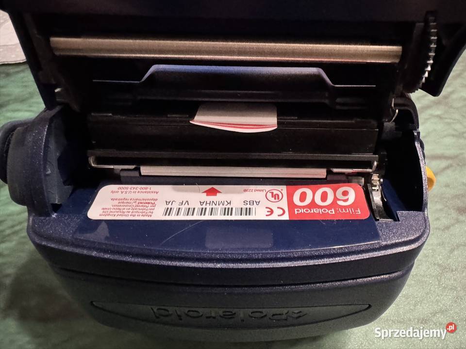 Polaroid aparat zabytek techniki z czasów PRL śląskie