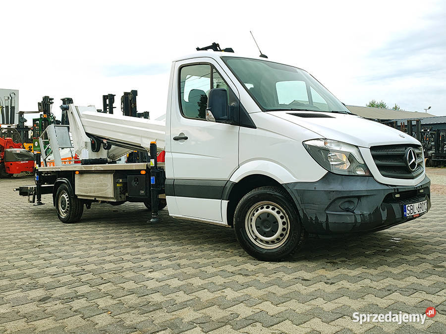 Mercedes Benz Sprinter z podnośnikiem koszowym Kęty