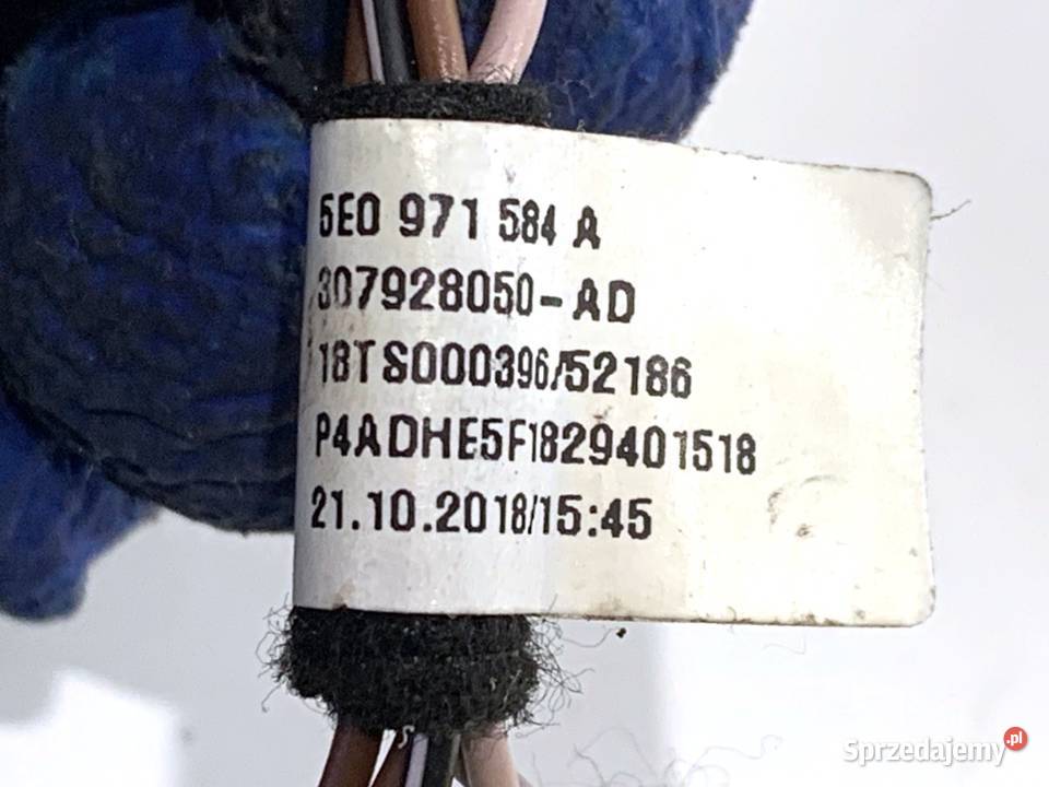 WIĄZKA PODUSZKI AIRBAG SKODA RAPID osobowe podkarpackie