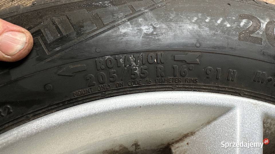 opona całoroczna 20555R16 Continental AllSeason 15cale Motoryzacja lubuskie Gorzów Wielkopolski