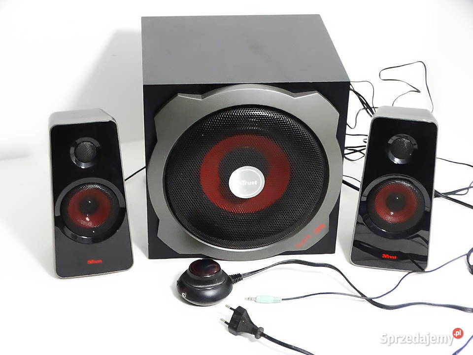 Potężny zestaw głośników Subwoofer dwie Głośniki, słuchawki i kamerki internetowe Biłgoraj