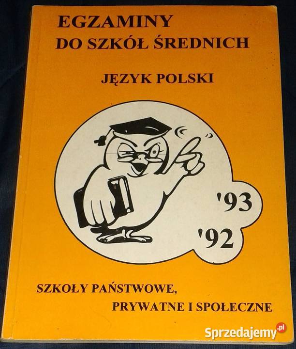 Egzaminy do szkół średnich Język polski S