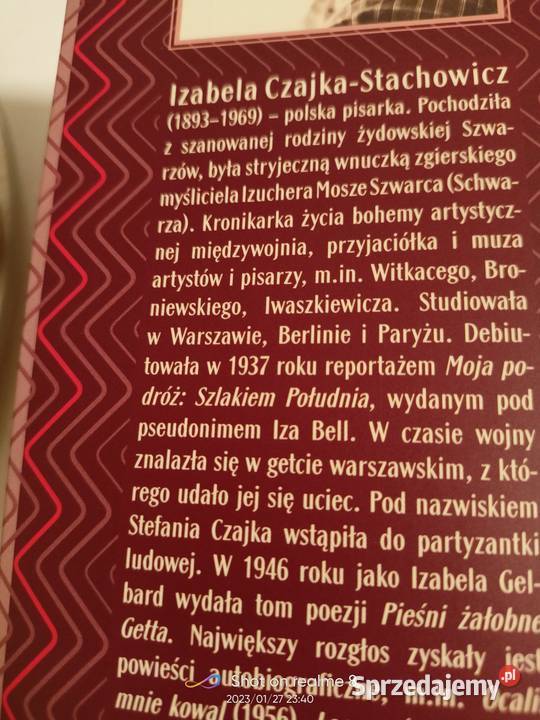 Nigdy nie wyjdę mąż Czajka Stachowicz książki literatura piękna - proza polska Proza i poezja