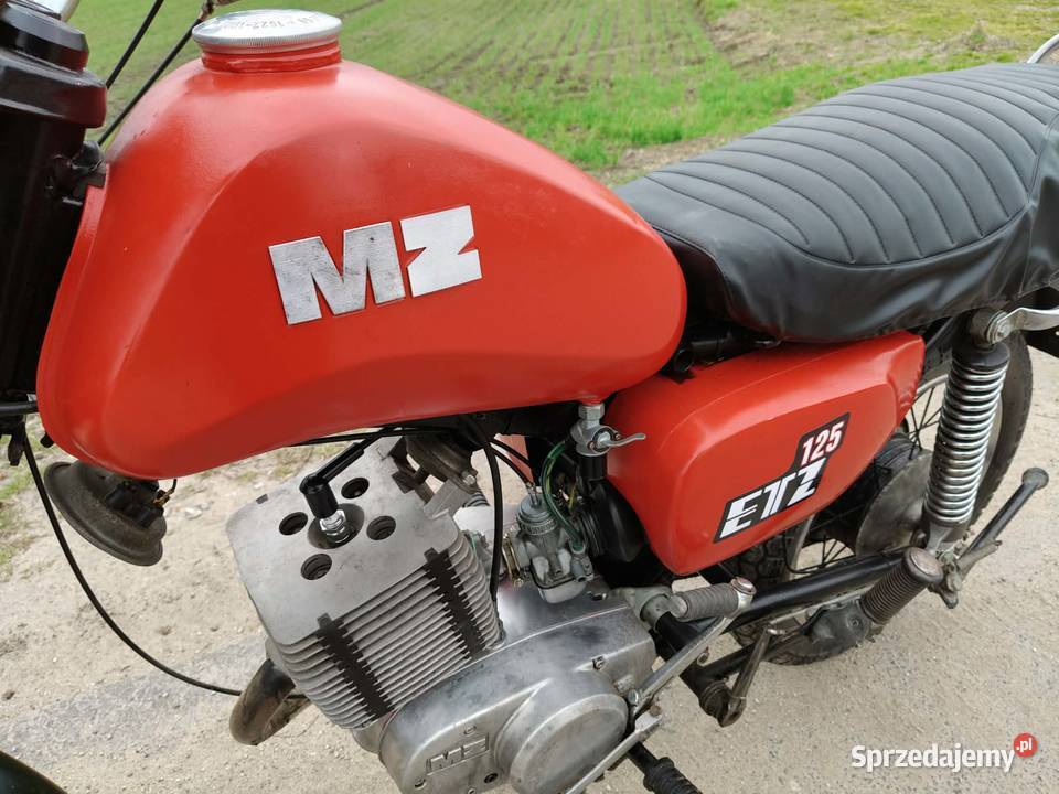 MZ ETZ 125 1987 motocykl MZ ETZ 125 Kalisz sprzedam