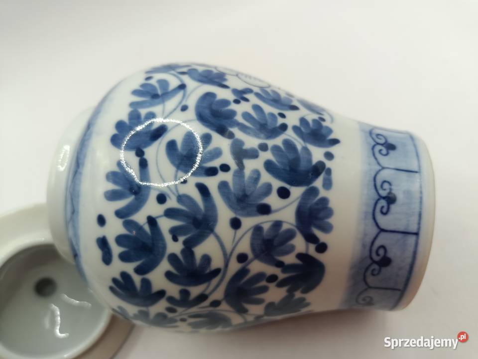 Mała urna wazon herbatnica porcelana Norwegia lubelskie Zamość