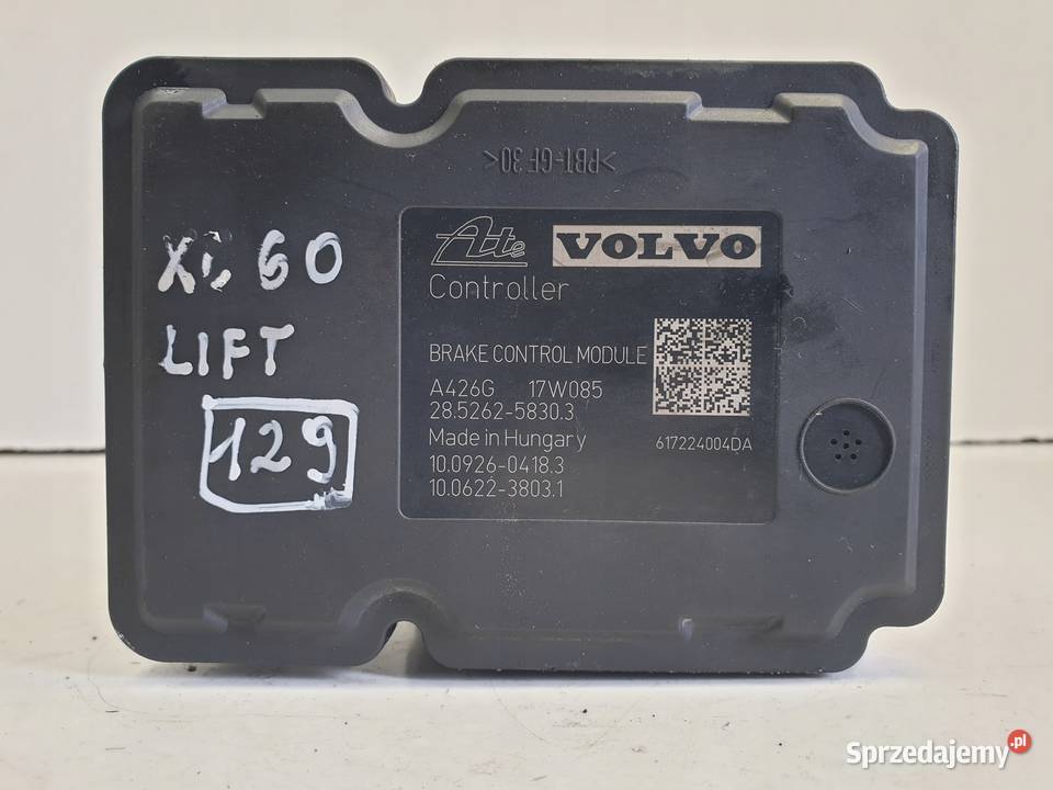Volvo XC60 lift POMPA ABS Sterownik P31423348