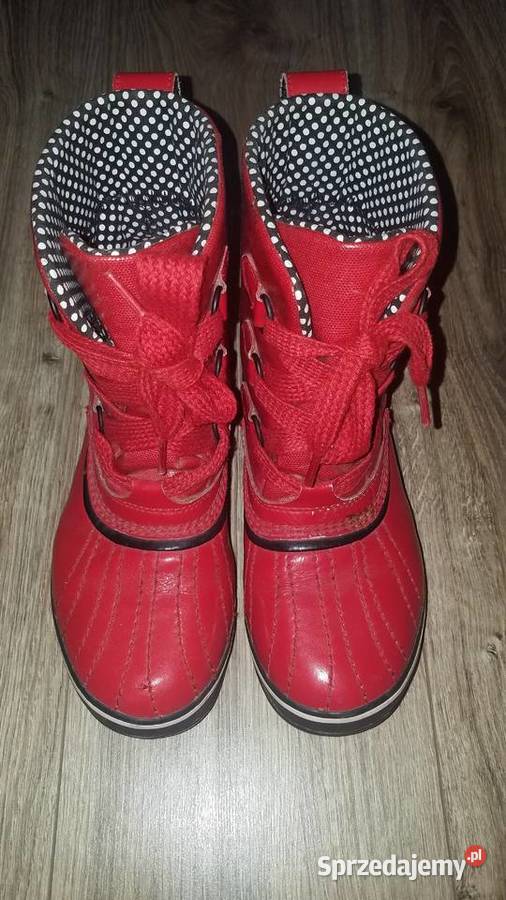 Buty SOREL 4041 26 śniegowce zimowe Skóra