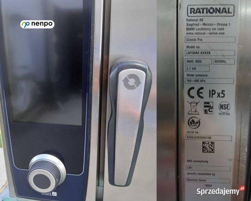 Piec konwekcyjnoparowy RATIONAL iCombi Pro XS z Warszawa sprzedam