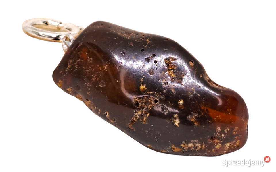 Zawieszka wisiorek z bursztynu BURSZTYN bałtycki