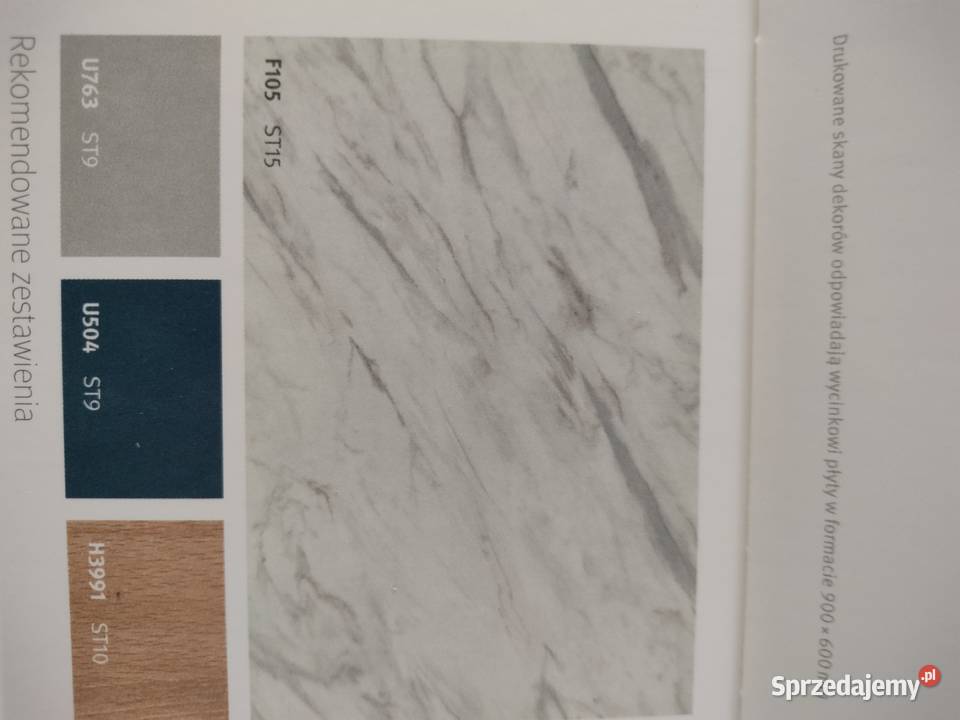 Blat kuchenny marmur jasny egger f105 lubelskie Krępiec sprzedam