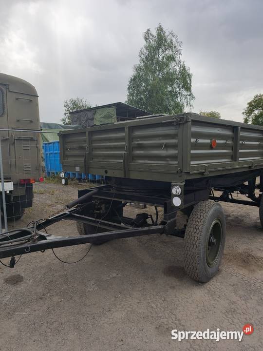 Wojskowa przyczepa D47 kiper Ostrowiec Świętokrzyski