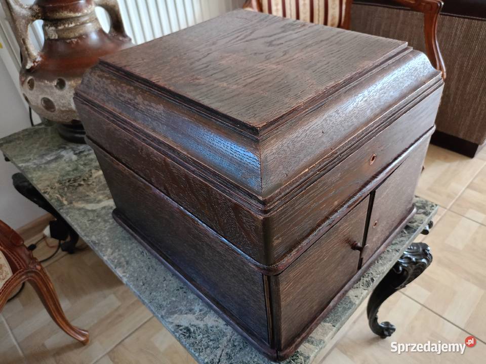 Zabytkowy Patefon Unikat Stary Drawski Młyn