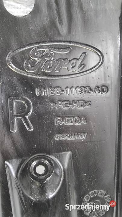PŁYTA OSŁONA PODWOZIA PRAWA ORYGINAŁ FORD FIESTA kujawsko-pomorskie