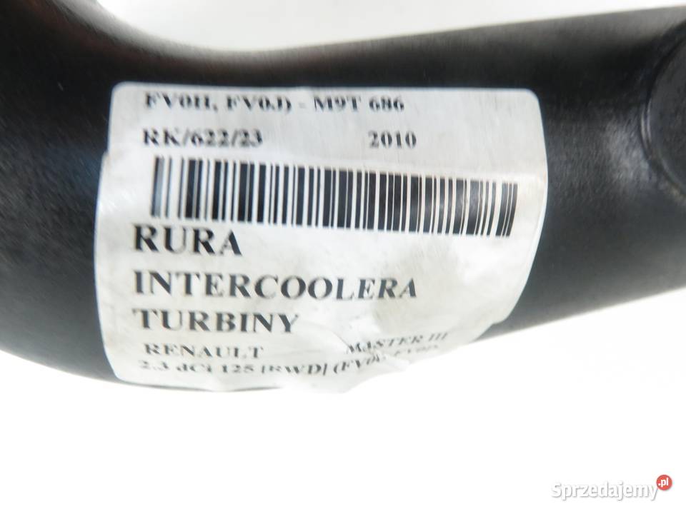 RURA INTERCOOLERA MASTER III 23 dCi 8200730589C
