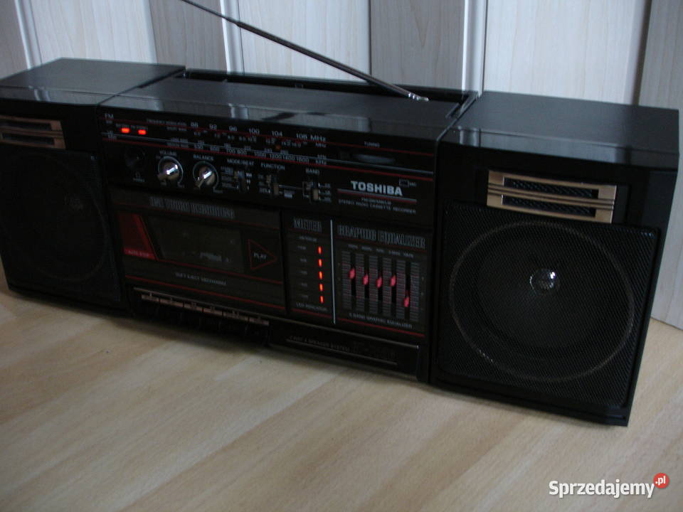 Radiomagnetofon TOSHIBA RT7026 Radioodtwarzacze Elektronika