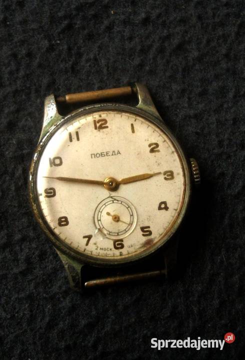 Pobieda stary zegarek Ciasna