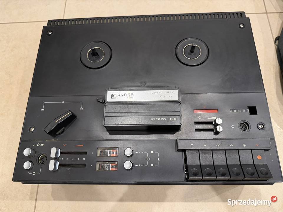 Magnetofon unitra dama pik dolnośląskie Sobótka