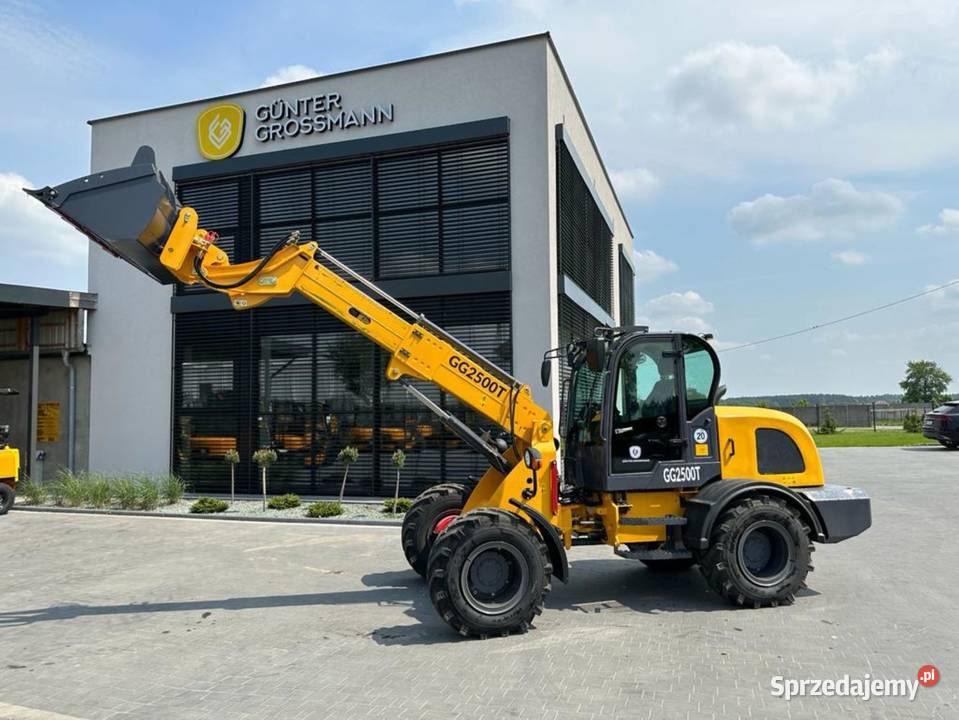 Nowa Ładowarka teleskopowa GG2500T Gunter Olsztyn sprzedam